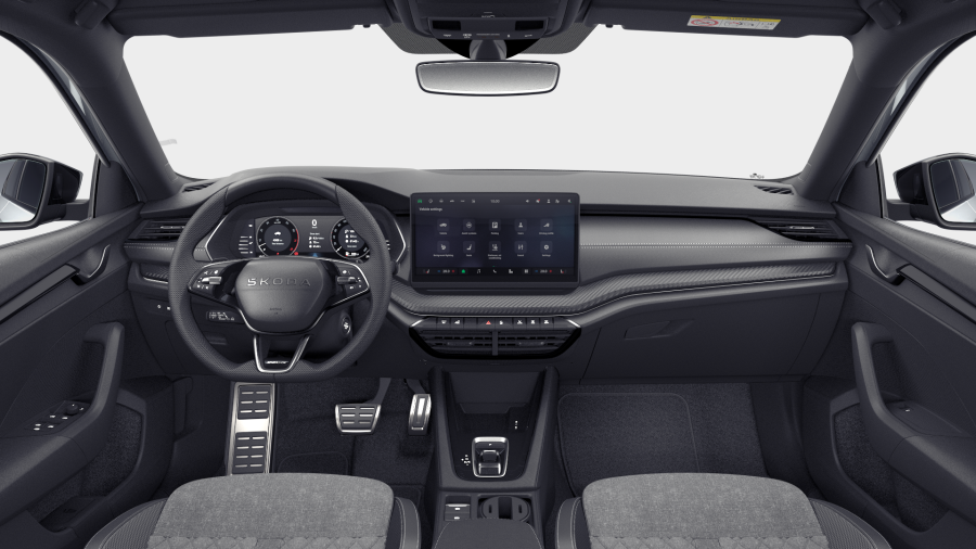 Škoda Octavia, 1,5 TSI m-HEV 9 kW 7° automatická DSG, barva stříbrná