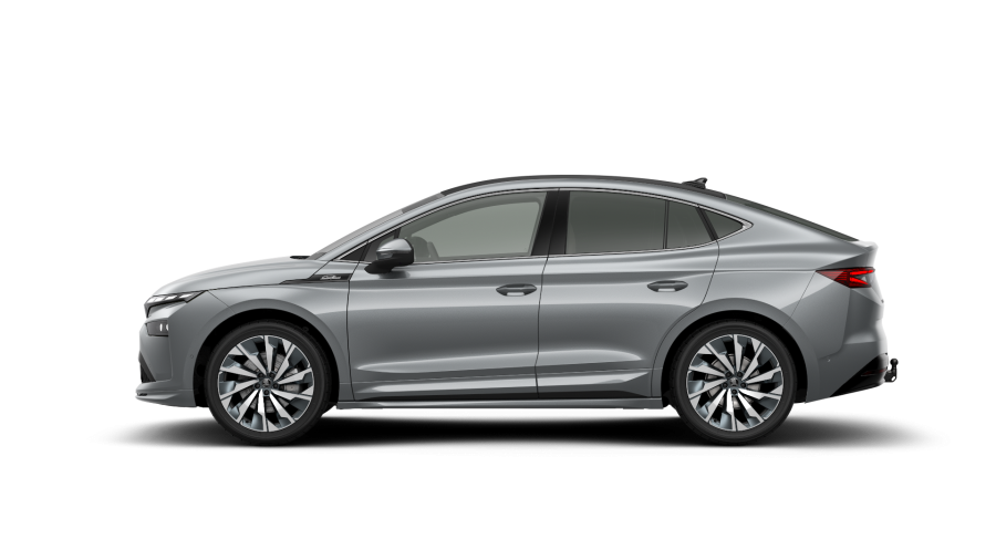 Škoda Enyaq iV, 82 kWh 210 kW 1° automatická 4x4, barva stříbrná