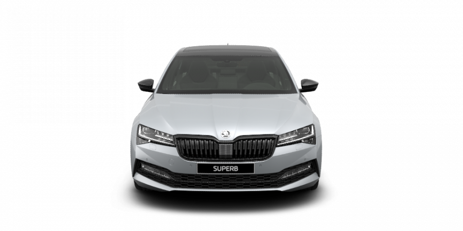 Škoda Superb, 2,0 TDI 147 kW 7-stup. automat., barva stříbrná