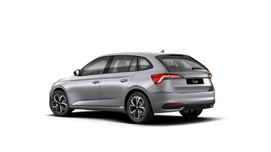 Škoda Scala, 1,0 TSI 85 kW 6-stup. mech., barva stříbrná