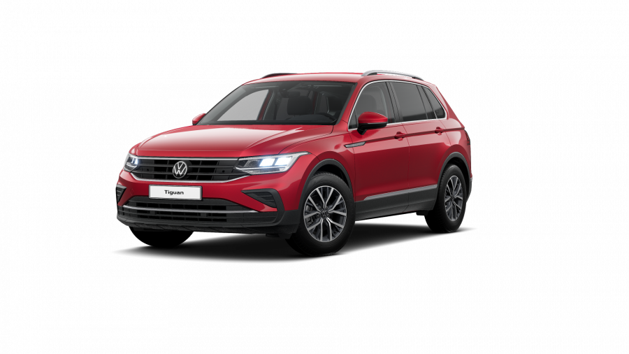 Volkswagen Tiguan, Tiguan Life 1,5 TSI 110 kW EVO 7DSG, barva červená