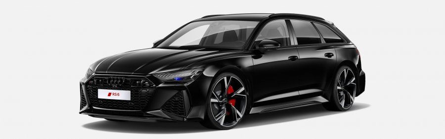 Audi A6, RS6 Avant TFSI 441 kW quattro, barva černá
