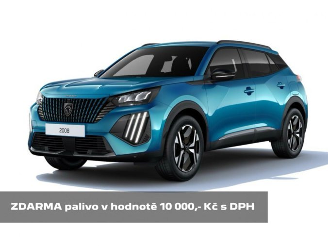 Peugeot 2008, Peugeot 2008 ALLURE PureTech 100 S&S MAN6, barva modrá