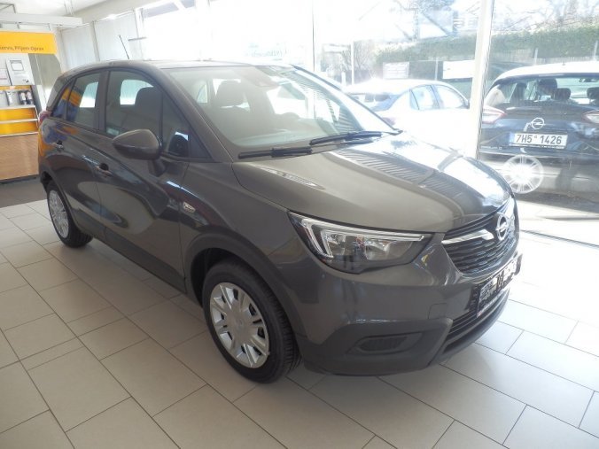 Opel Crossland X, SMILE 1,2 60kW MT5, barva šedá