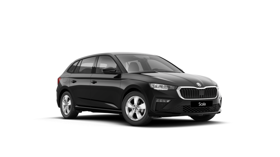 Škoda Scala, 1,0 TSI 70 kW 5° manuální, barva černá