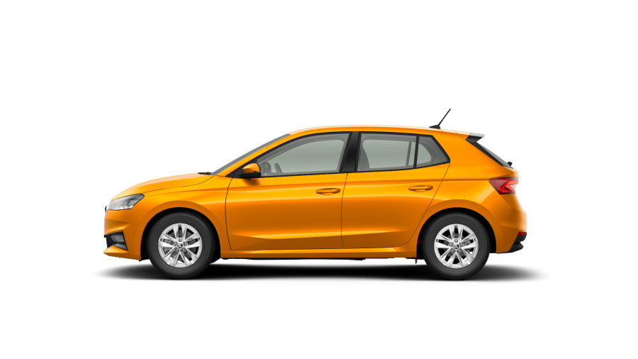 Škoda Fabia, 1,0 TSI 85 kW 6° manuální, barva oranžová
