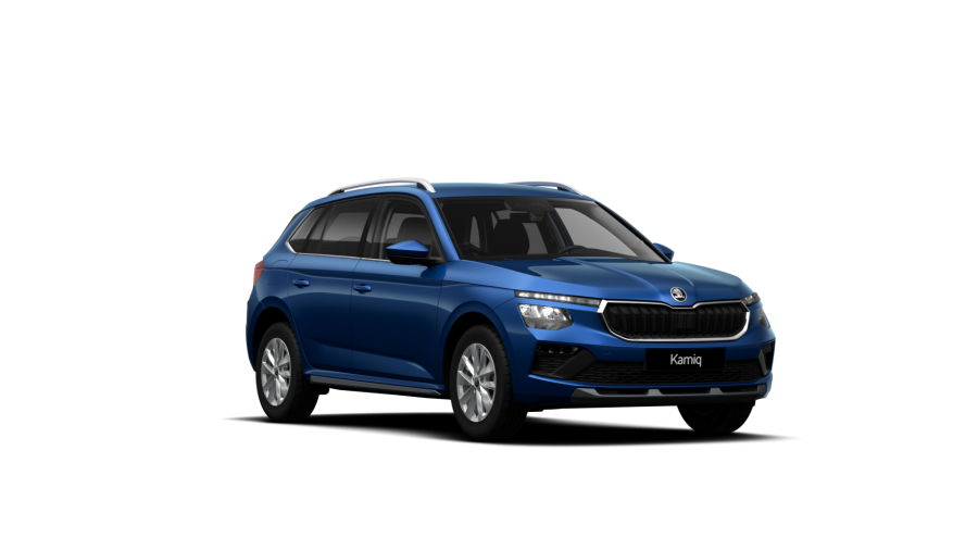 Škoda Kamiq, 1,0 TSI 85 kW 6-stup. mech., barva modrá