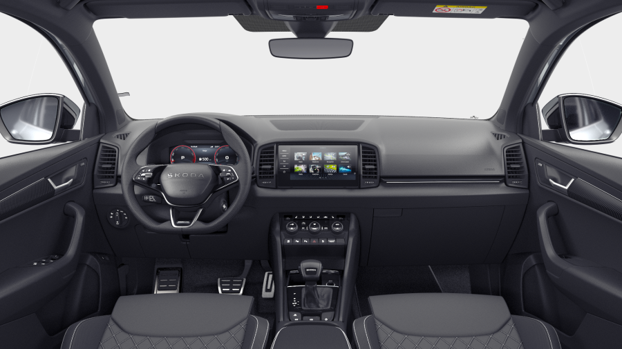 Škoda Karoq, 1,5 TSI 110 kW 7° automatická DSG, barva stříbrná