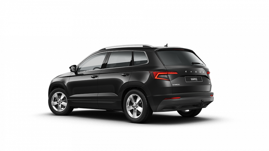 Škoda Karoq, 2,0 TDI 110 kW 7-stup. automat. 4x4, barva černá