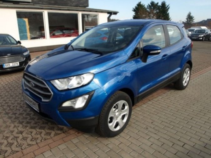 Ford EcoSport, 1.0 EcoBoost, barva modrá
