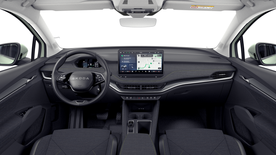 Škoda Elroq, 63 kWh 1° převodovka, barva zelená