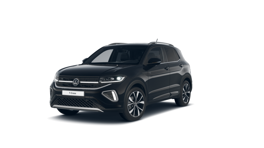 Volkswagen T-Cross, T-Cross R-Line 1.0 TSI 85 kW 7DSG, barva černá