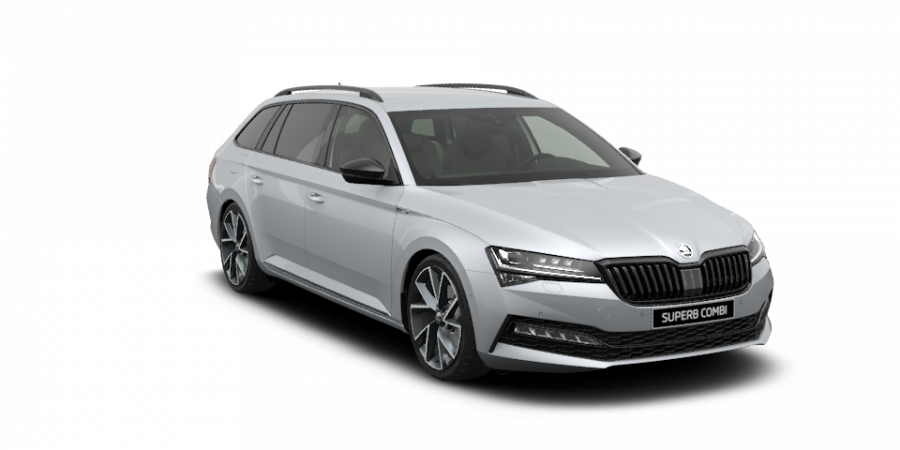 Škoda Superb, 2,0 TDI 147 kW 7-stup. automat. 4x4, barva stříbrná