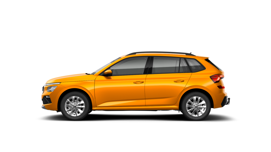 Škoda Kamiq, 1,0 TSI 85 kW 6-stup. mech., barva oranžová