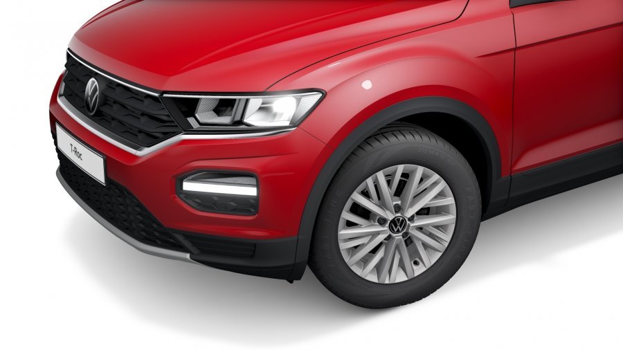 Volkswagen T-Roc, T-Roc Design 1,0 TSI 6G, barva červená