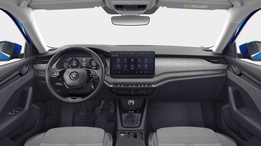 Škoda Octavia, 1,5 TSI 110 kW 6° manuální, barva modrá