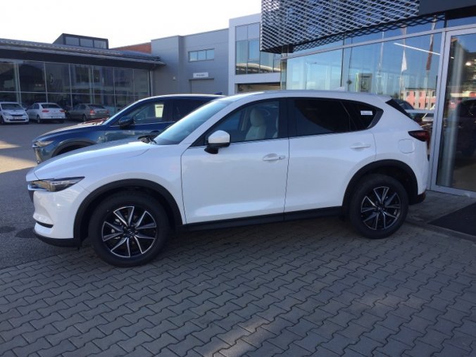 Mazda CX-5, 2,2 CD184 AWD A/T, barva bílá