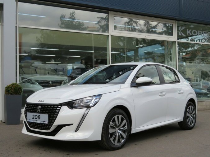 Peugeot 208, ACTIVE 1.2 PT 75k MAN5, barva bílá