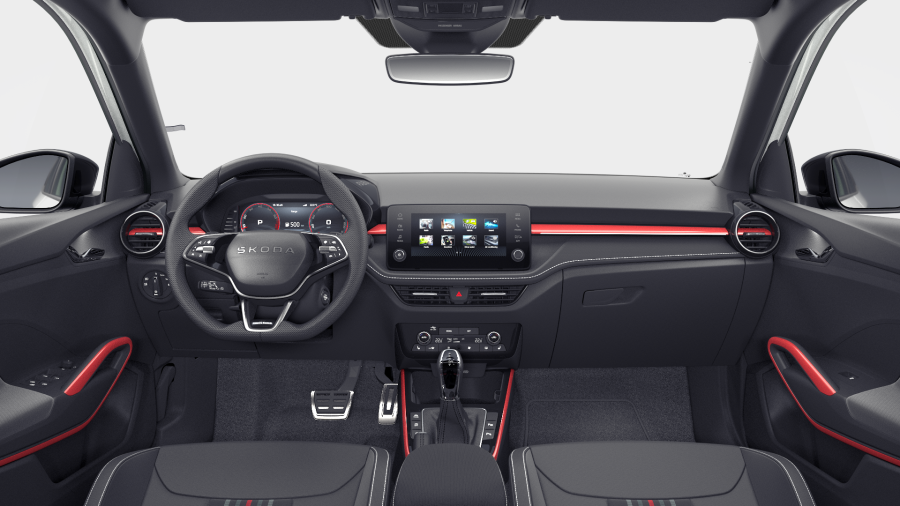 Škoda Fabia, 1,0 TSI 85 kW 7° automatická DSG, barva bílá