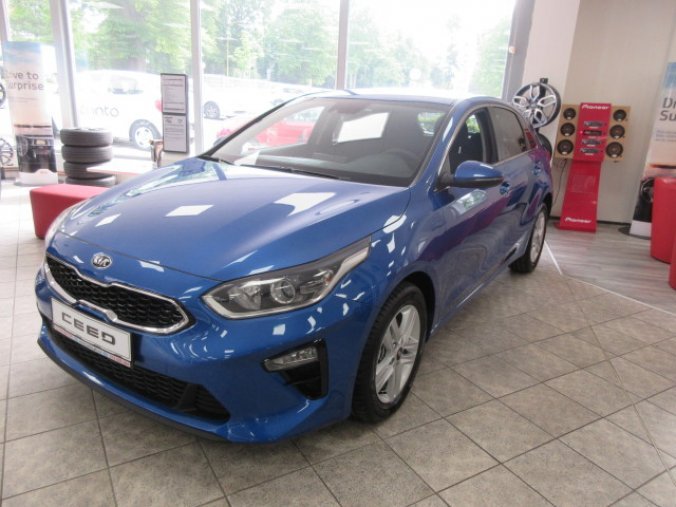 Kia Ceed, 1.4 T-GDi, barva modrá