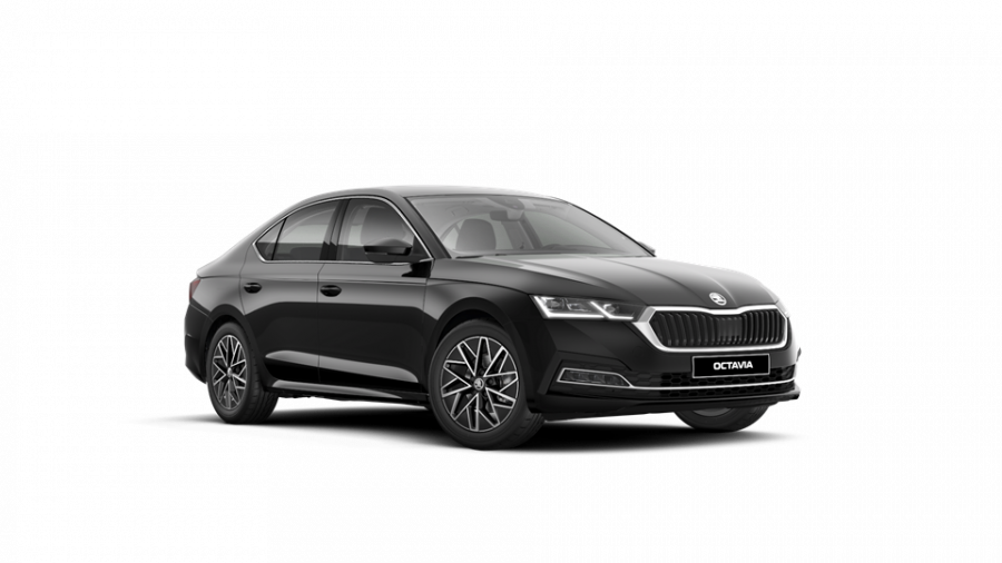 Škoda Octavia, 1,5 TSI 110 kW 6-stup. mech., barva černá