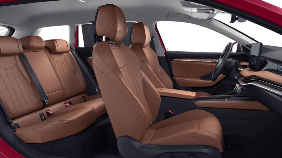 Škoda Superb, 2,0 TDI 142 kW 7-stup. automat. 4x4, barva červená