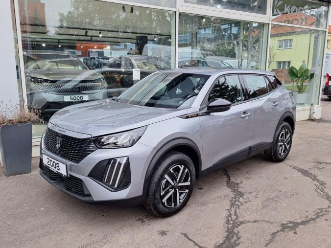 Peugeot 2008, Peugeot 2008 STYLE 1.2 PT 100k MAN6, barva šedá