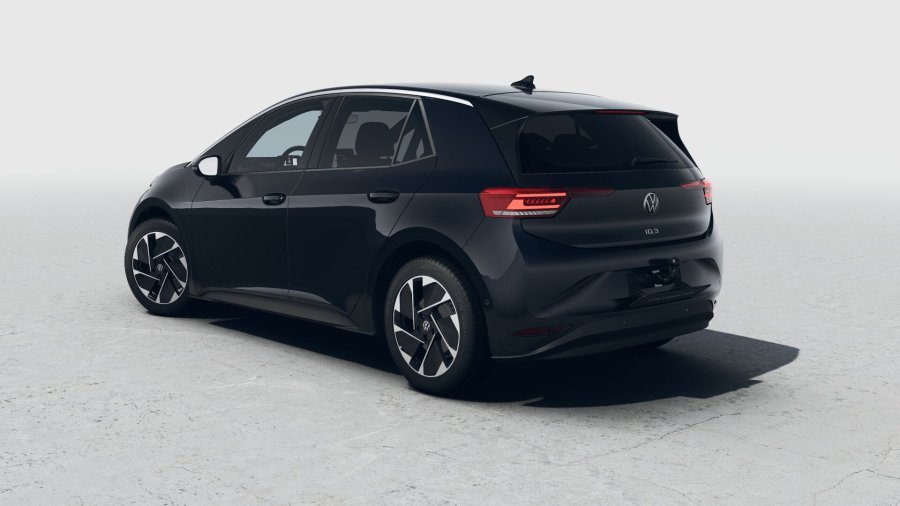 Volkswagen ID.3, ID.3 Pure People 125 kW, 52 kWh, barva černá