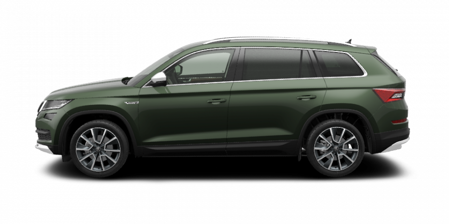 Škoda Kodiaq, 2,0 TSI 140 kW 7-stup. automat. 4x4, barva zelená