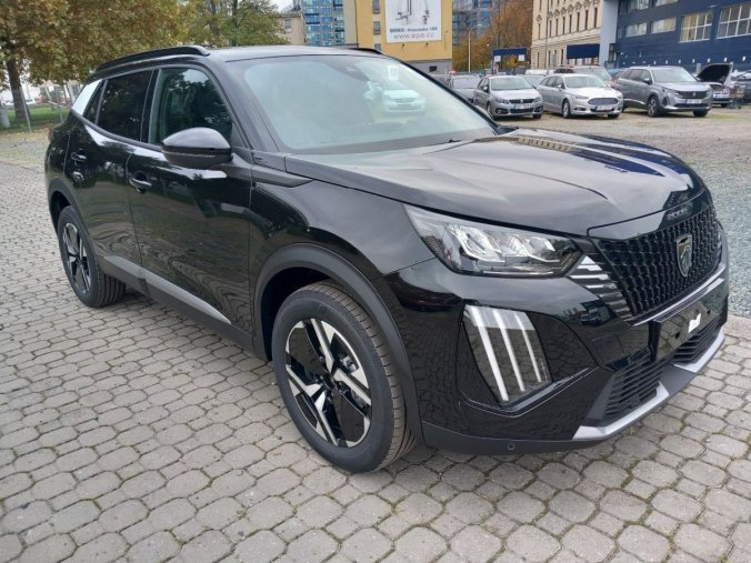Peugeot 2008, Peugeot 2008 Allure Pack PureTech 130 S&amp, barva černá