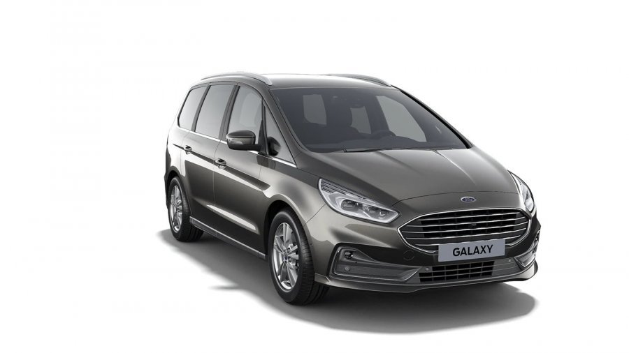 Ford Galaxy, GALAXY TITANIUM, 2.0 ECOBLUE 190 K, 8ST AUT, AWD, barva šedá