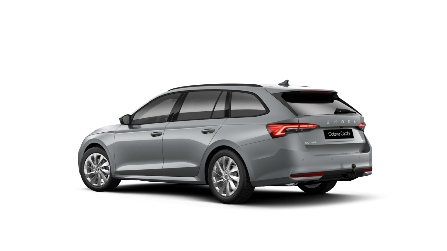 Škoda Octavia, 1,5 TSI Hybrid 110 kW 7° automatická DSG, barva stříbrná
