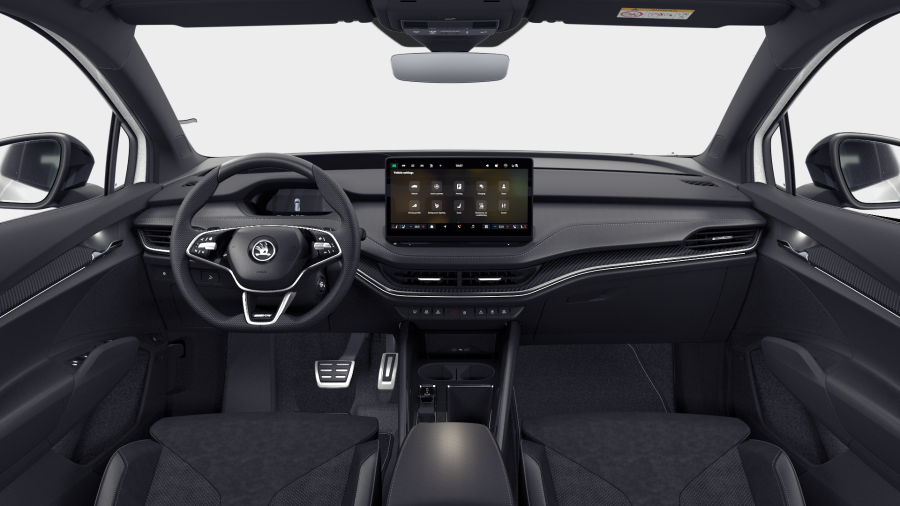 Škoda Enyaq iV, 82 kWh 210,00 kW 1-stup. automat. 4x4, barva bílá