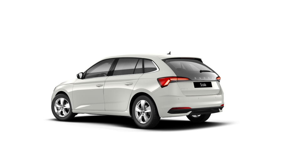 Škoda Scala, 1,0 TSI 85 kW 6° manuální, barva bílá