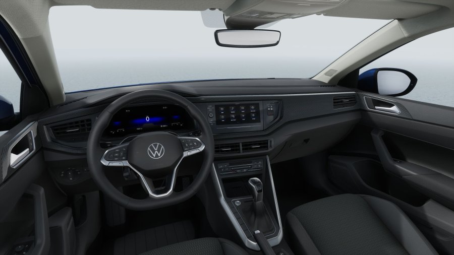 Volkswagen Taigo, Taigo People 1,0 TSI 85kW 7DSG, barva modrá