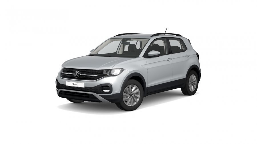 Volkswagen T-Cross, T-Cross Life 1,0 TSI 70 kW 5G, barva stříbrná