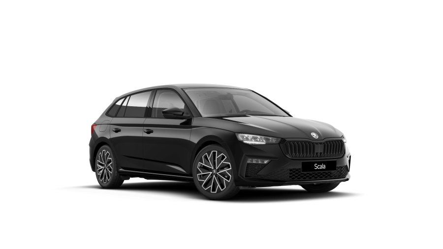 Škoda Scala, 1,0 TSI 85 kW 6° manuální, barva černá
