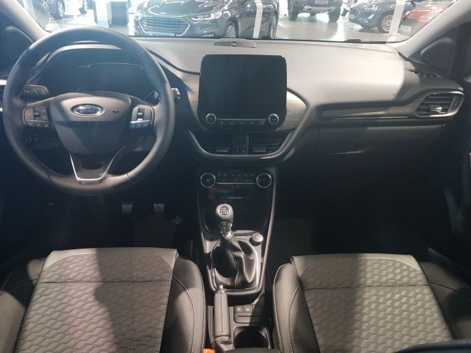 Ford Puma, SUV, Titanium X SUV 1,0 EcoBoost 114 kW / 155 k, barva modrá