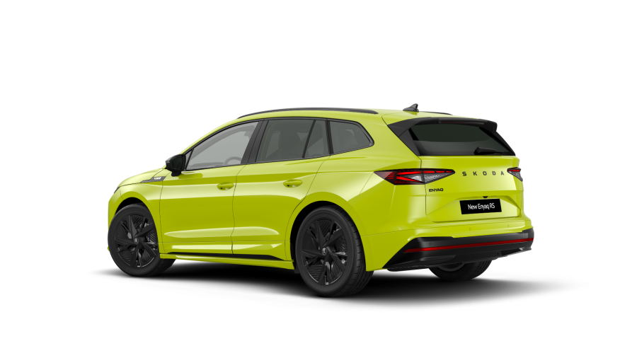 Škoda Enyaq iV, 82 kWh 250 kW 1° převodovka 4x4, barva zelená