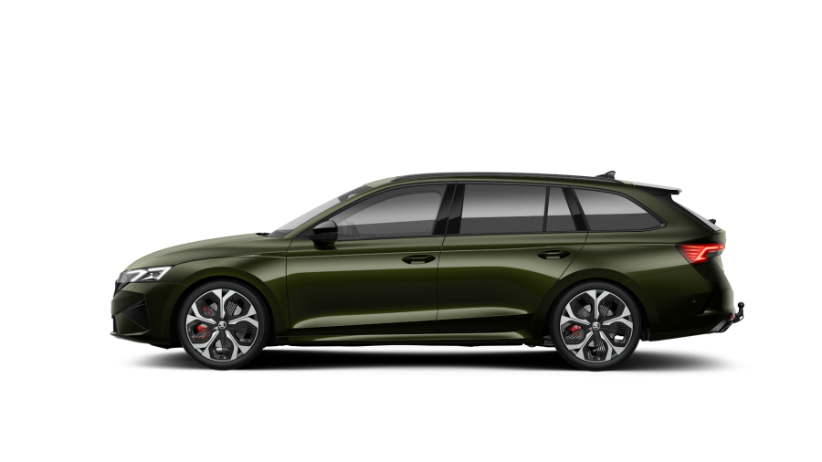 Škoda Octavia, 2,0 TSI 195 kW 7° automatická DSG, barva zelená