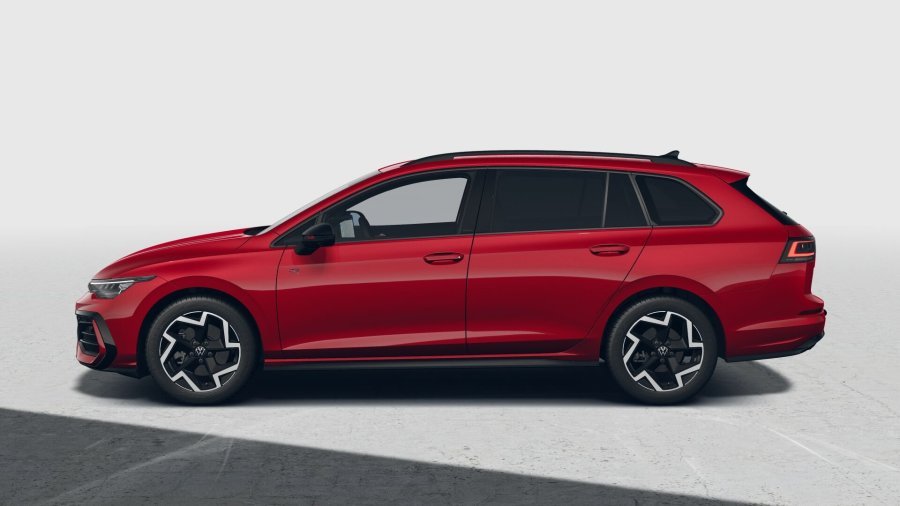 Volkswagen Golf Variant, Golf Variant R-Line People 2,0 TDI 7DSG, barva červená