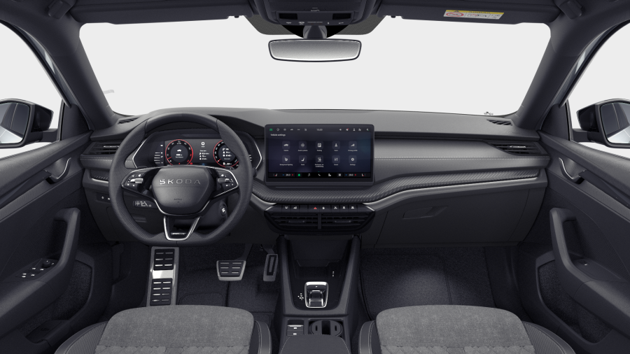 Škoda Octavia, 1,5 TSI m-HEV 110 kW 7-stup. automat., barva stříbrná