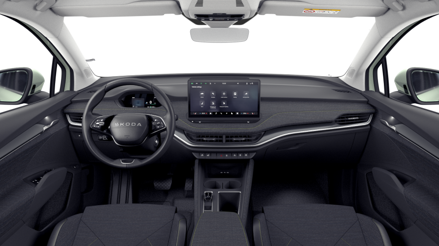 Škoda Elroq, 63 kWh 1° převodovka, barva zelená