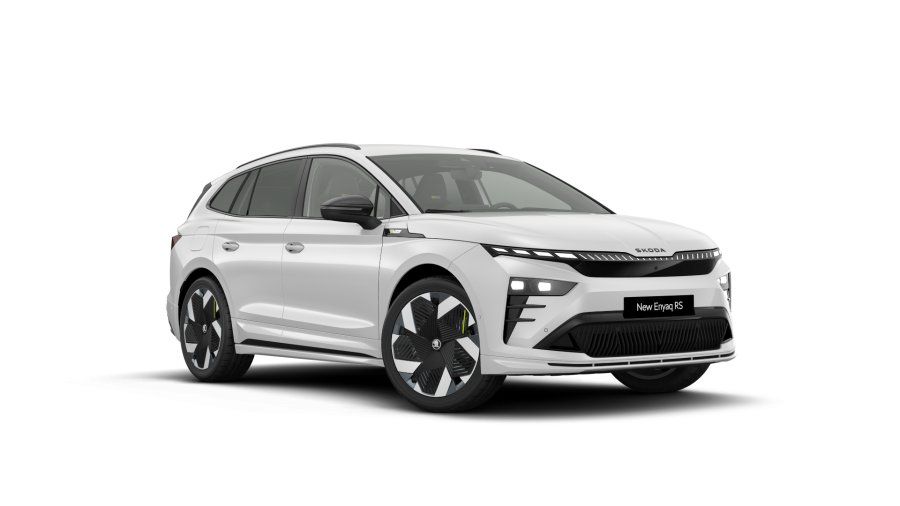 Škoda Enyaq iV, 84 kWh 250,00 kW 1° automatická 4x4, barva bílá