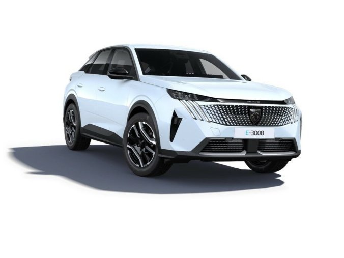 Peugeot 3008, Peugeot 3008 ALLURE Elektromotor 157 kW / 210 k (Baterie 73 kWh), barva bílá