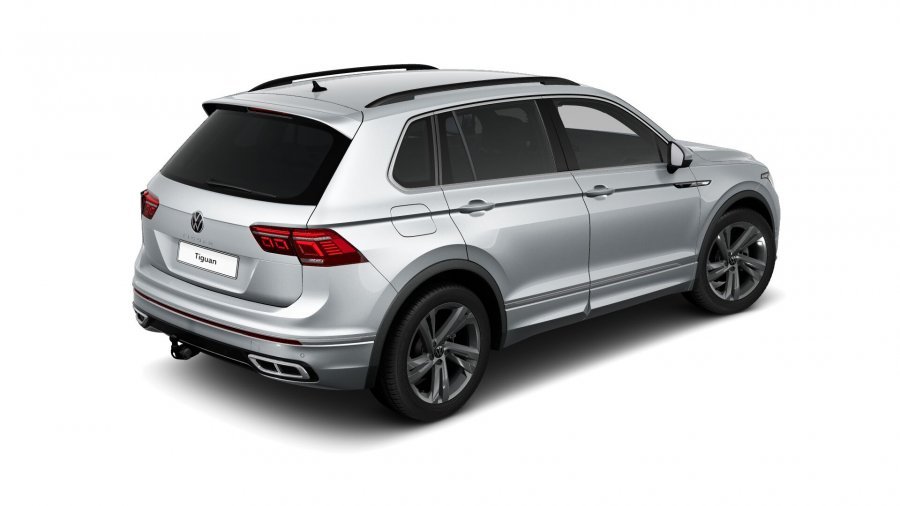 Volkswagen Tiguan, Tiguan R-Line 1,5 TSI 110 kW EVO 7DSG, barva stříbrná