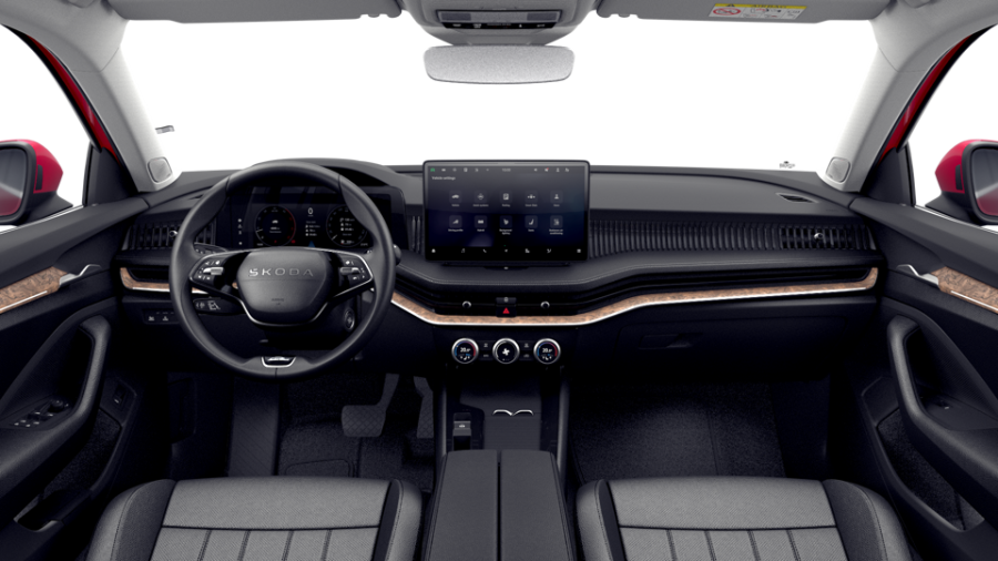 Škoda Superb, 2,0 TDI 142 kW 7-stup. automat. 4x4, barva červená