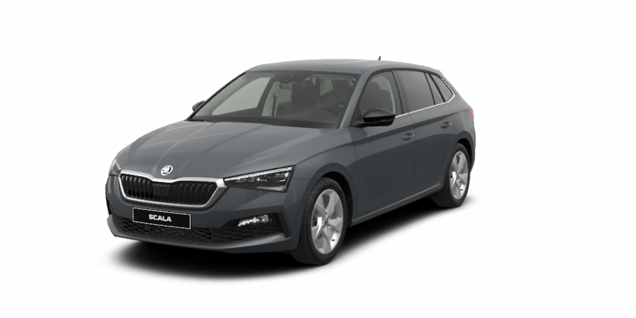 Škoda Scala, 1,6 TDI 85 kW 6-stup. mech., barva šedá