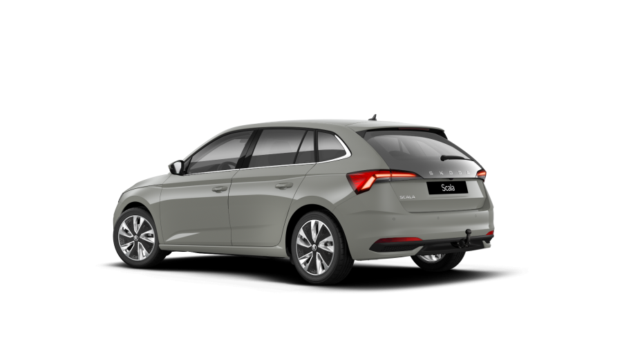 Škoda Scala, 1,5 TSI 110 kW 7° automatická DSG, barva šedá