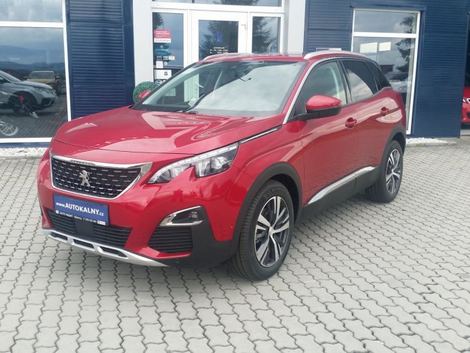 Peugeot 3008, ALLURE 1.2 PureTech 130k EAT8, barva červená